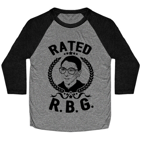 Rated R.B.G. Baseball Tee