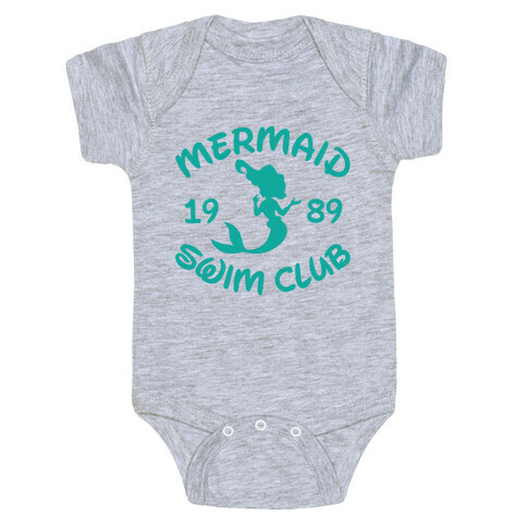 Mermaid Swim Club Baby One-Piece