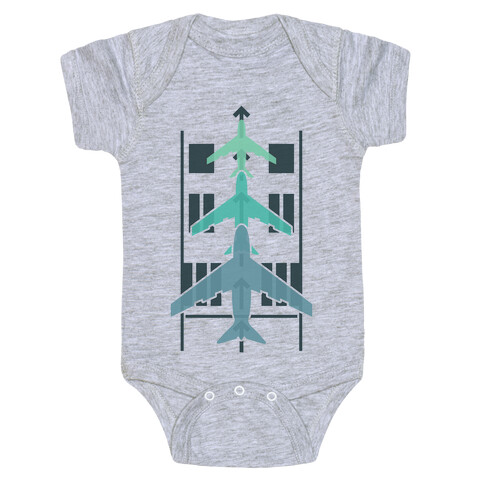 Takeoffs and Landings Baby One-Piece