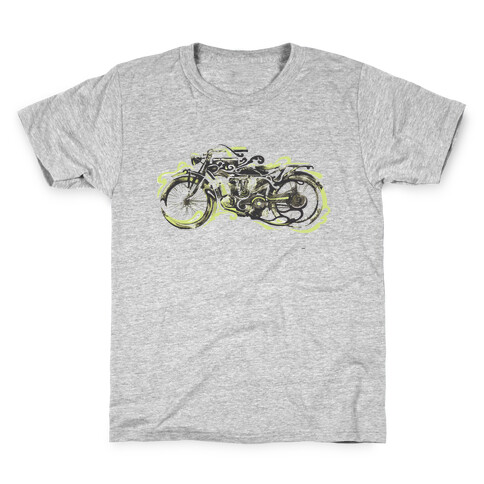 Vintage Motorbike Kids T-Shirt