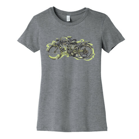 Vintage Motorbike Womens T-Shirt