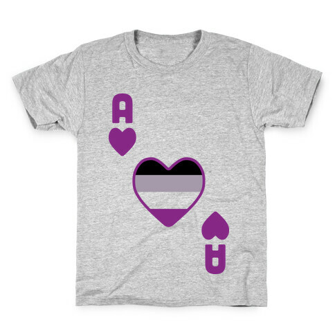 Ace Of Hearts Kids T-Shirt