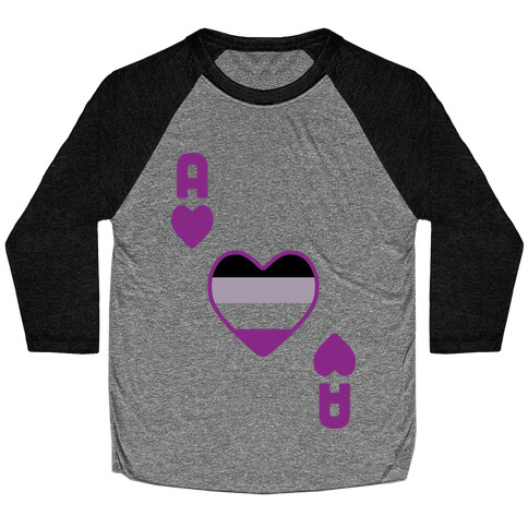 Ace Of Hearts Baseball Tee