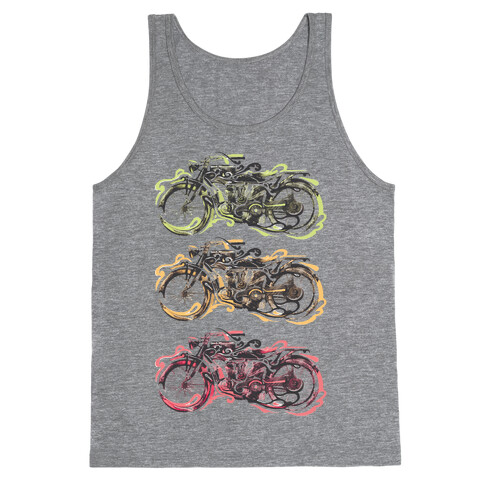 Vintage Motorbike Tank Top