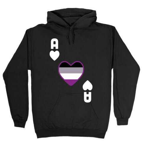 Ace Of Hearts Hooded Sweatshirt