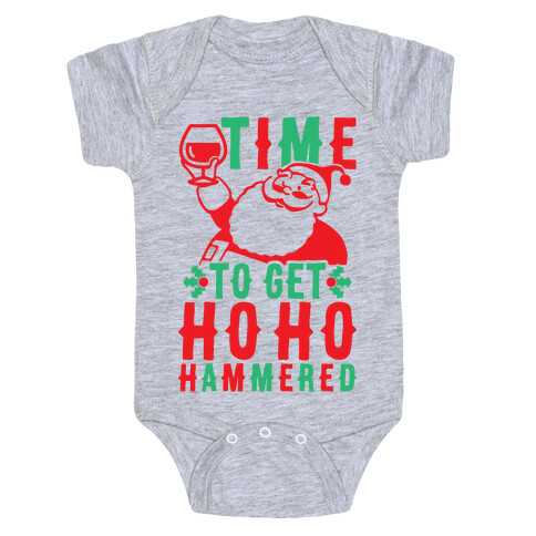 Time To Get Ho Ho Hammered Baby One-Piece