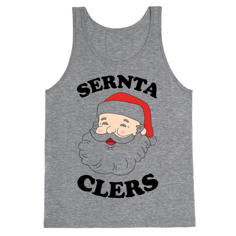 Derpy Santa Claus Tank Top