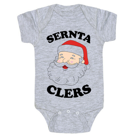 Derpy Santa Claus Baby One-Piece