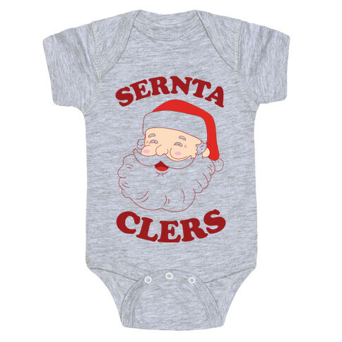 Derpy Santa Claus Baby One-Piece