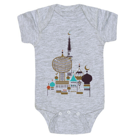 Russian Cathedral Baby One-Piece