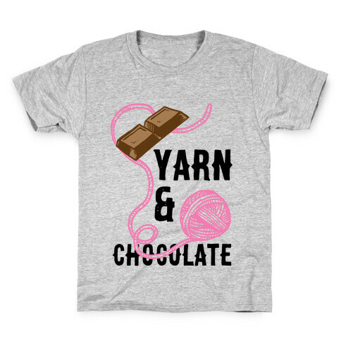 Yarn And Chocolate Kids T-Shirt