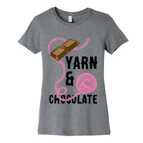 Yarn And Chocolate Womens T-Shirt