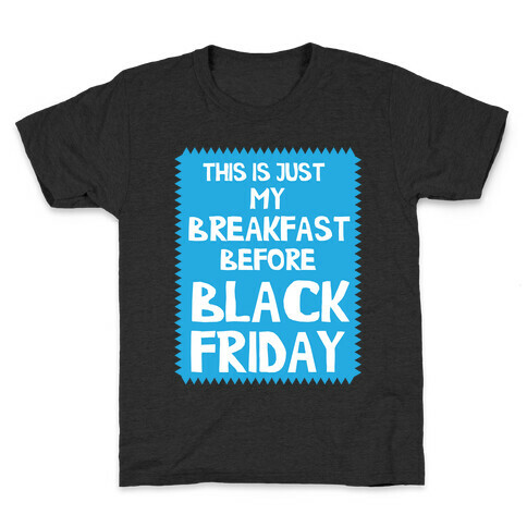 Black Friday Breakfast Kids T-Shirt