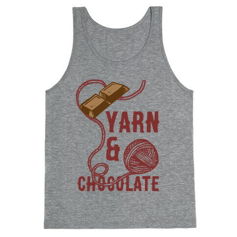 Yarn And Chocolate Tank Top