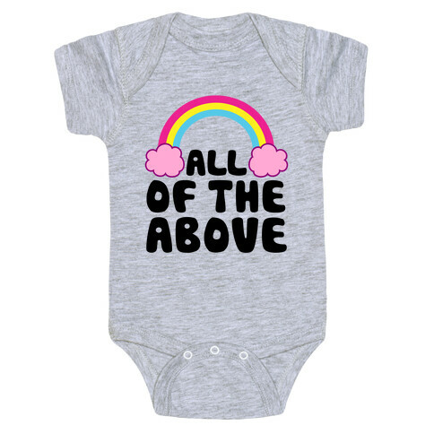 All Of The Above Baby One-Piece