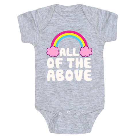 All Of The Above Baby One-Piece