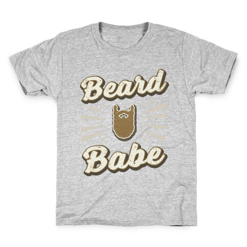 Beard Babe Kids T-Shirt