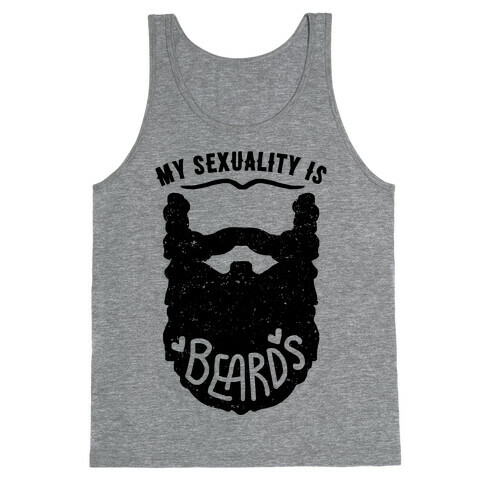 My Sexuality Is Beards Tank Top