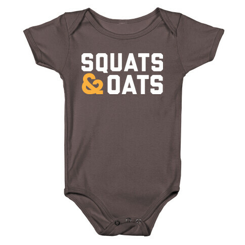 Squats & Oats Baby One-Piece