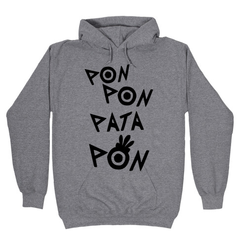 Pon Pon Pata Pon Hooded Sweatshirt