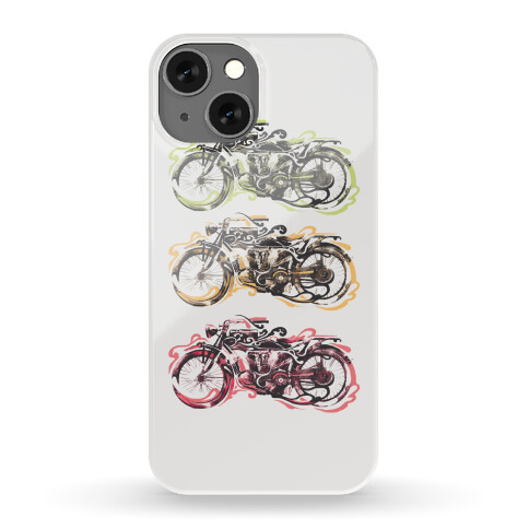 Vintage Motorbike Phone Case