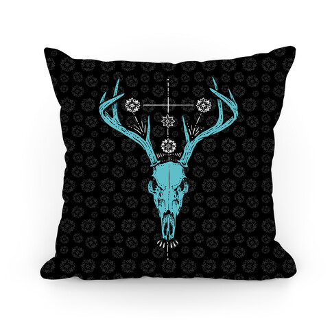 Mystic Skull Pillow