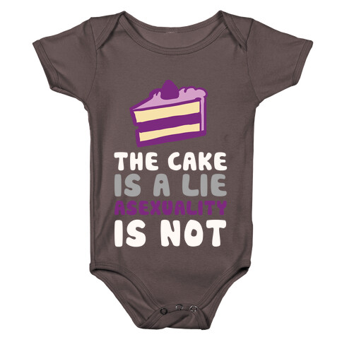 The Cake Is A Lie Asexuality Is Not Baby One-Piece