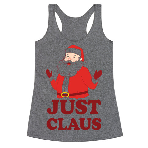 Just Claus Racerback Tank Top