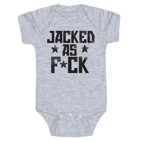 Jacked as F*ck Baby One-Piece