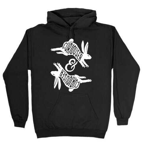 Curiouser And Curiouser Hooded Sweatshirt