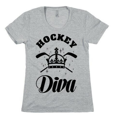 Hockey Diva Womens T-Shirt