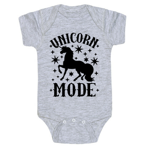 Unicorn Mode Baby One-Piece