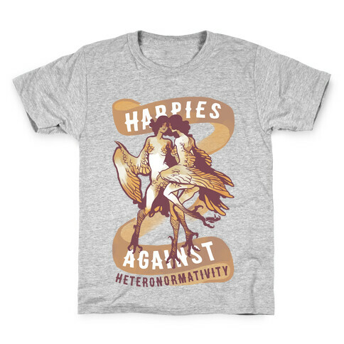 Harpies Against Heteronormativity Kids T-Shirt