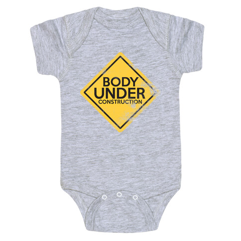 Body Under Construction tank Baby One-Piece