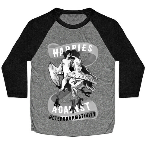 Harpies Against Heteronormativity Baseball Tee