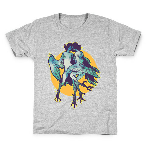 Harpy Monster Girls Kids T-Shirt