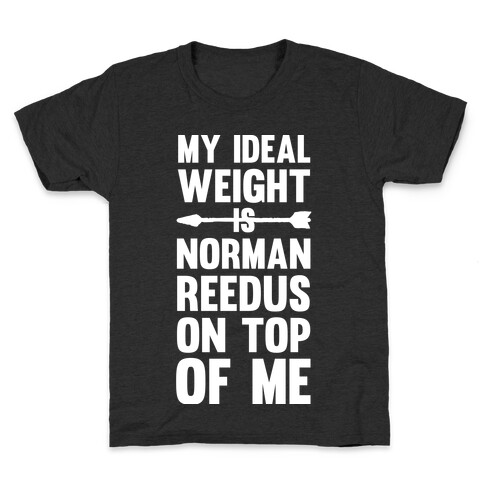 My Ideal Weight Is Norman Reedus On Top Of Me Kids T-Shirt