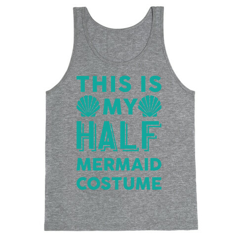This Is My Half Mermaid Costume Tank Top
