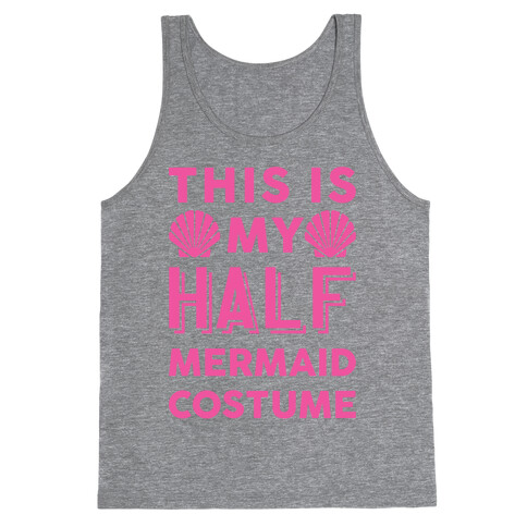 This Is My Half Mermaid Costume Tank Top