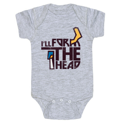 I'll Form the Head (vintage) Baby One-Piece