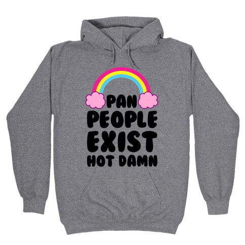 Pan People Exist, Hot Damn Hooded Sweatshirt