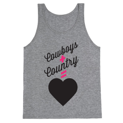 Cowboys + Country = <3 Tank Top