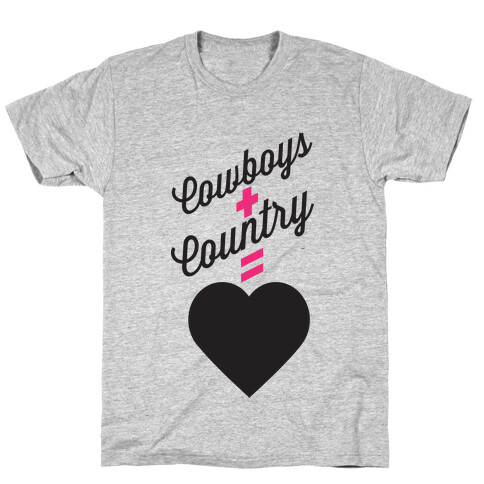 Cowboys + Country = <3 T-Shirt