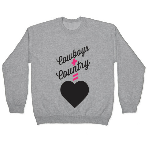 Cowboys + Country = <3 Pullover