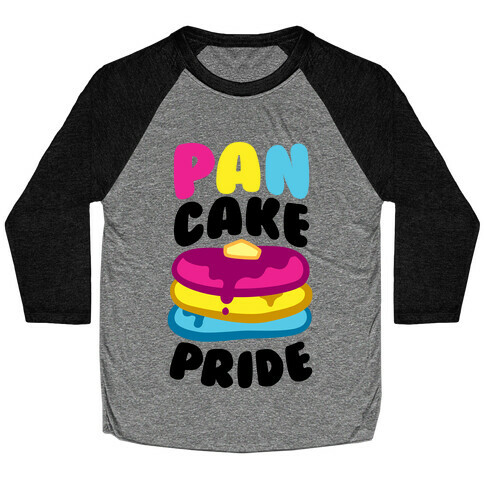 Pan Cake Pride Baseball Tee