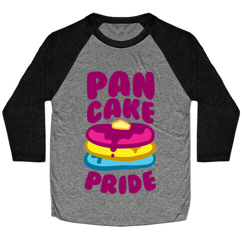 Pan Cake Pride Baseball Tee