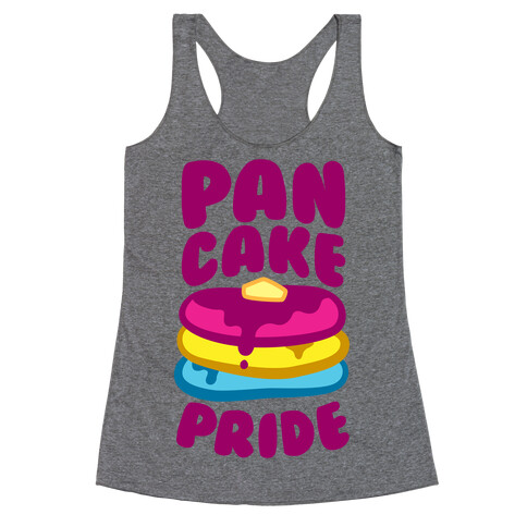 Pan Cake Pride Racerback Tank Top