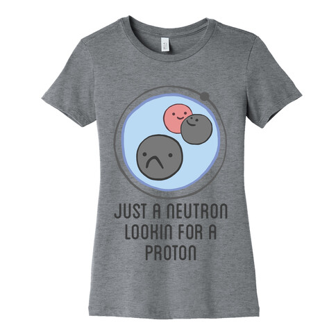 Just a Neutron Womens T-Shirt