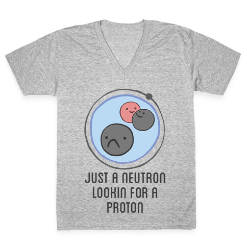 Just a Neutron V-Neck Tee Shirt