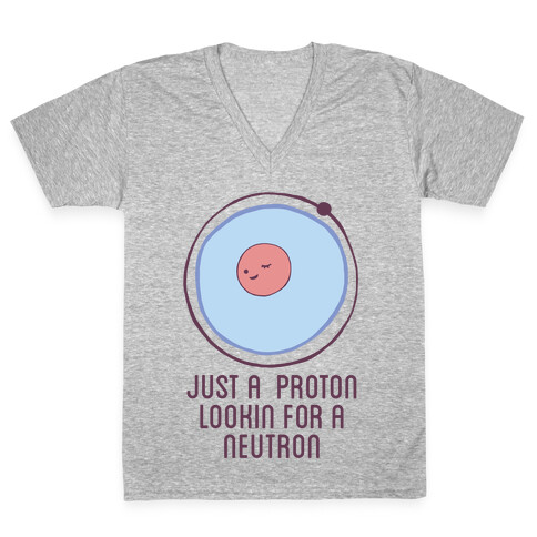 Just a Proton V-Neck Tee Shirt